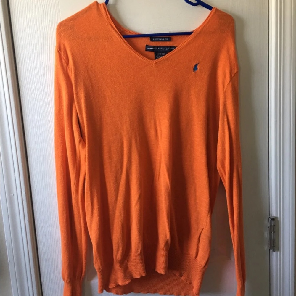 long sleeve v neck